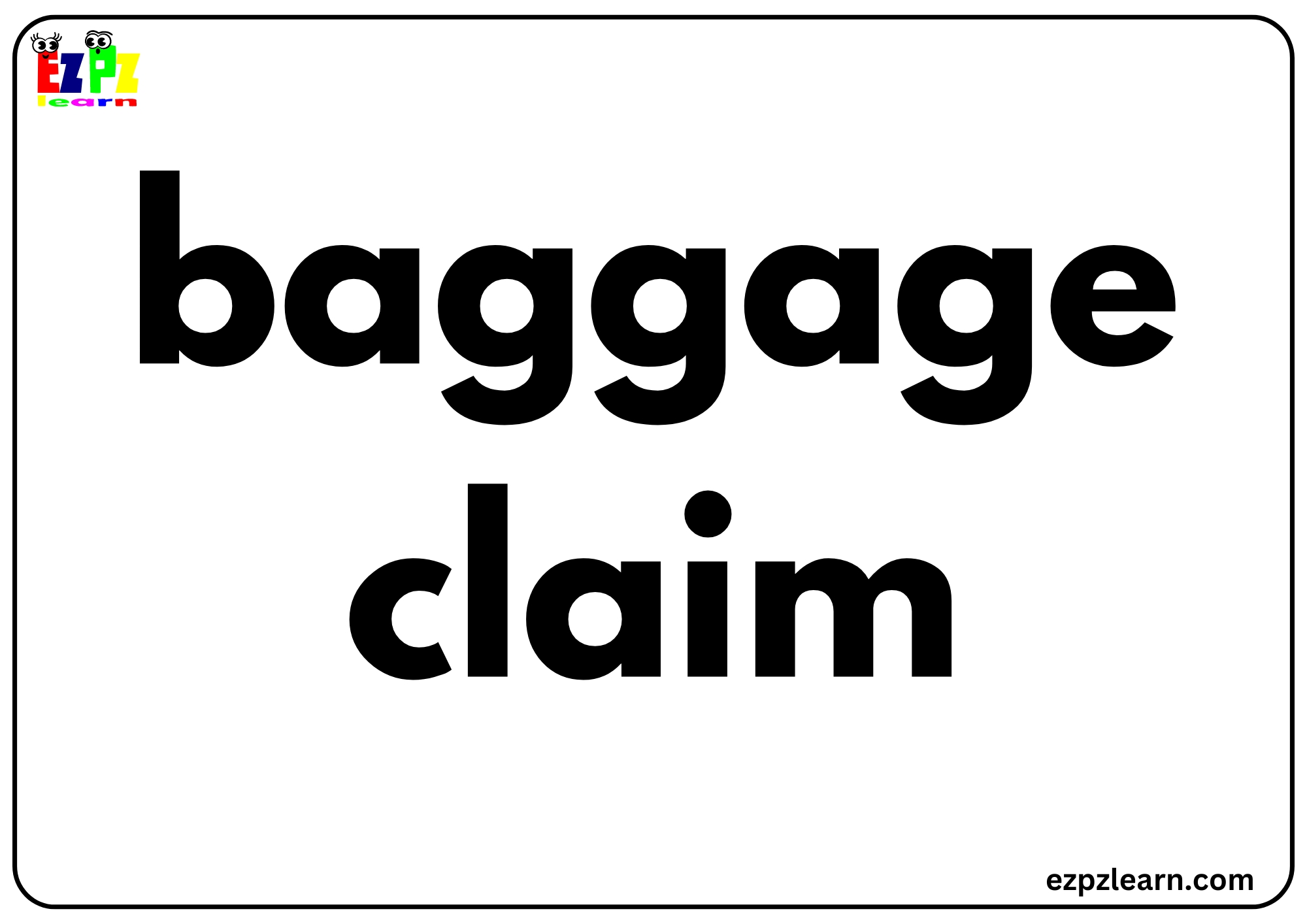 baggage claim